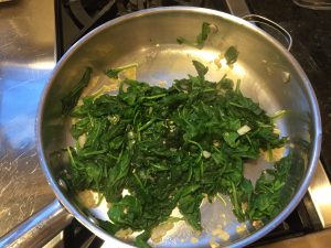 Simple Sauteed Spinach